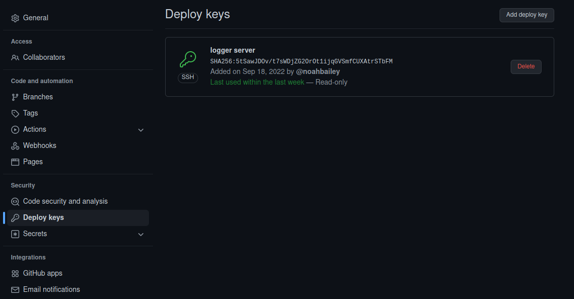 Executing Commands Over SSH With GitHub Actions